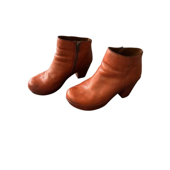 KORK-EASE Women’s Booties Tan Leather
Chunky Boho Platform- Size 11 - Picture 3 of 8